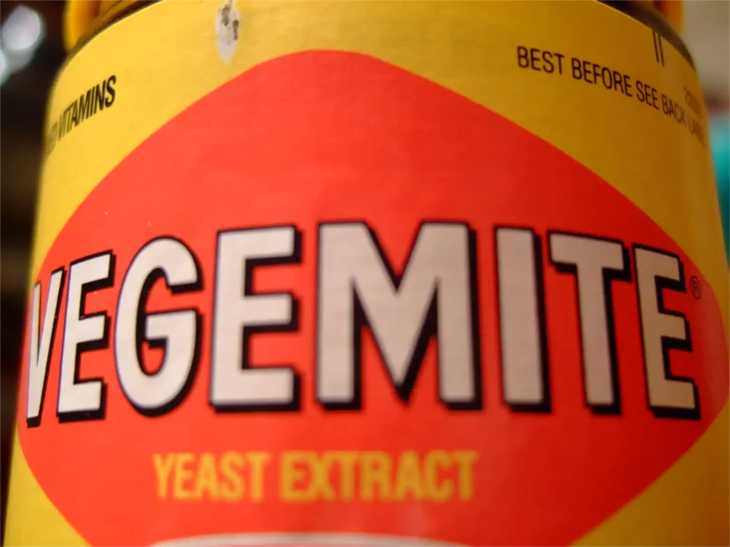 A jar of Vegemite