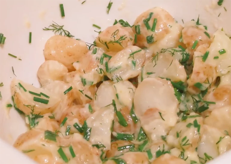 A dish of Ukrainian potatoes